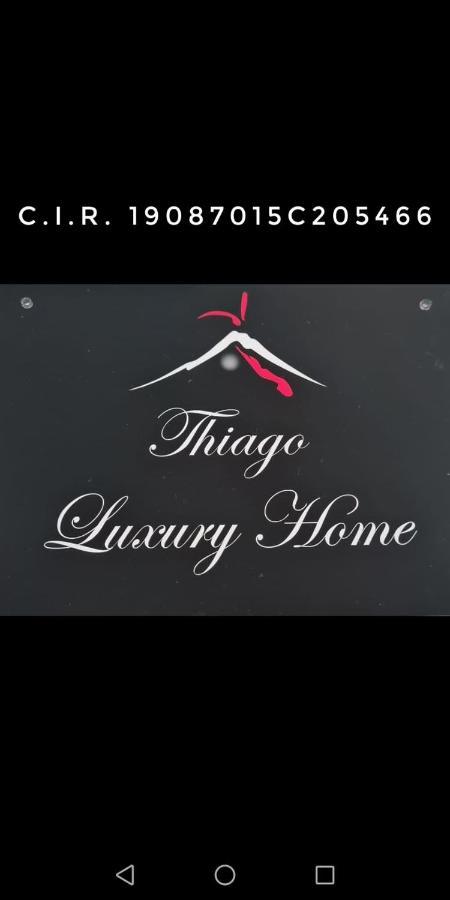 Thiago Luxury Home Catania-Fontanarossai nemzetközi repülőtér Kültér fotó